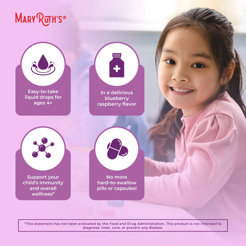 Organic Kids Elderberry Liquid Drops