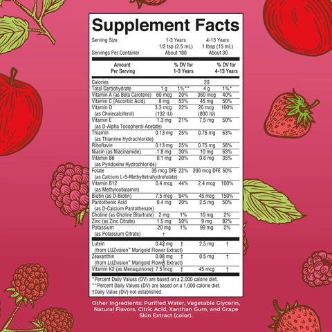 Kids Liquid Morning Multivitamin