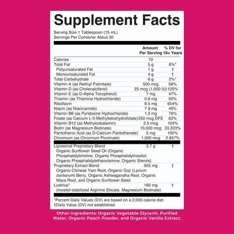 Women's Multivitamin + Hair Growth Liposomal