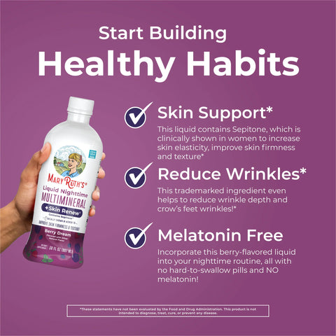 Liquid Nighttime Multimineral + Skin Renew