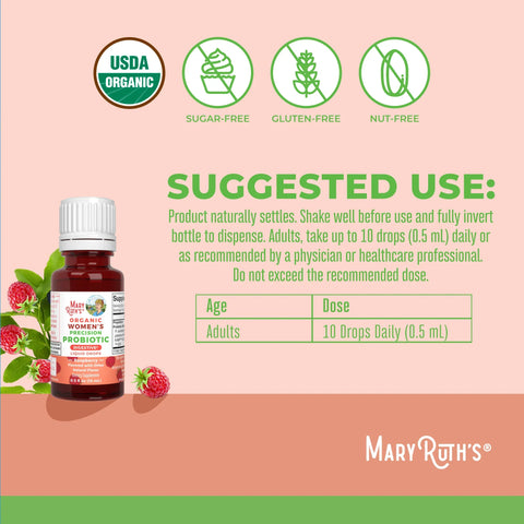 Organic Women's Precision Probiotic Digestive Liquid Drops
