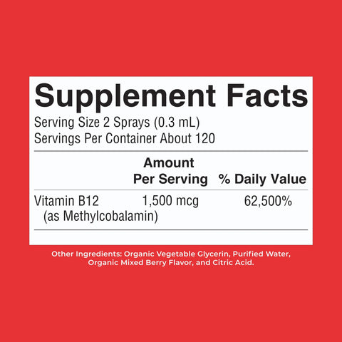 Methyl B12 Organic Spray