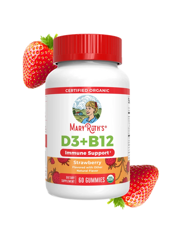 Organic D3+B12 Gummies