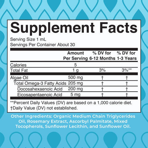 Infant & Toddler Omega-3 Liquid Drops