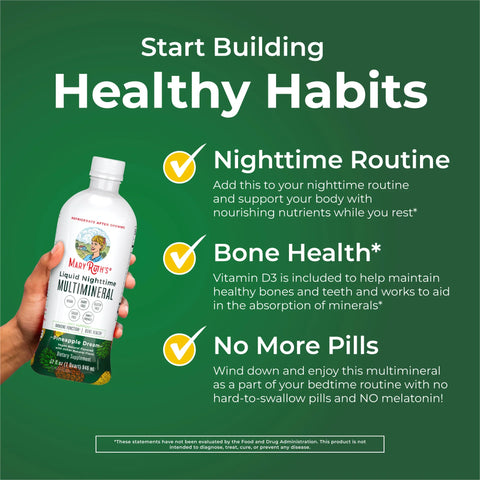 Liquid Nighttime Multimineral (Pineapple)