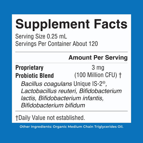 Organic Infant Liquid Probiotic
