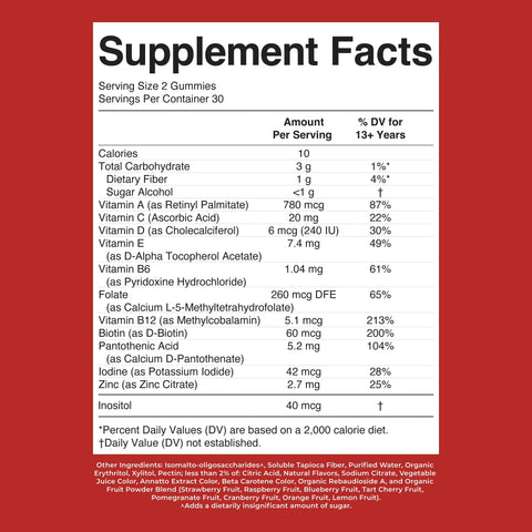 Teen Multivitamin Gummies