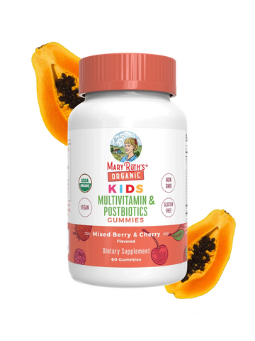 Organic Kids Multivitamin + Postbiotics Gummies