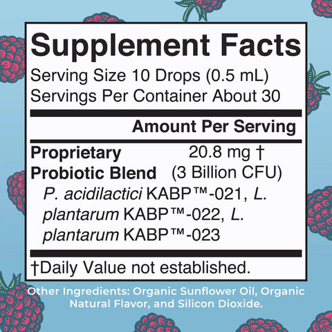 Organic Women's 40+ Precision Probiotic Digestive Liquid Drops
